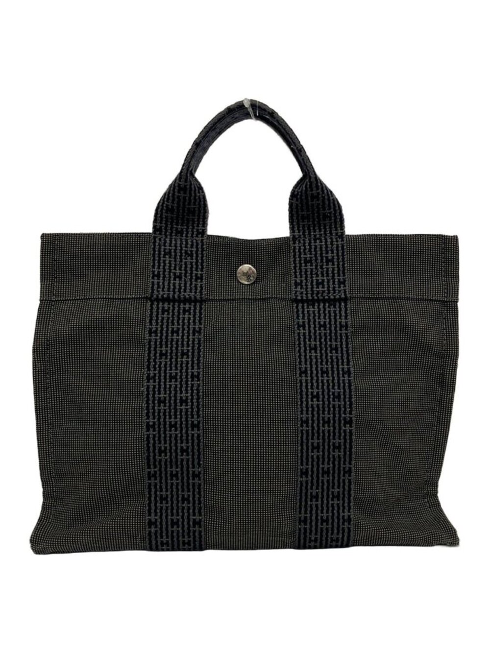 Hermes Tote Her Line PM Dark Gray Black Previous Model